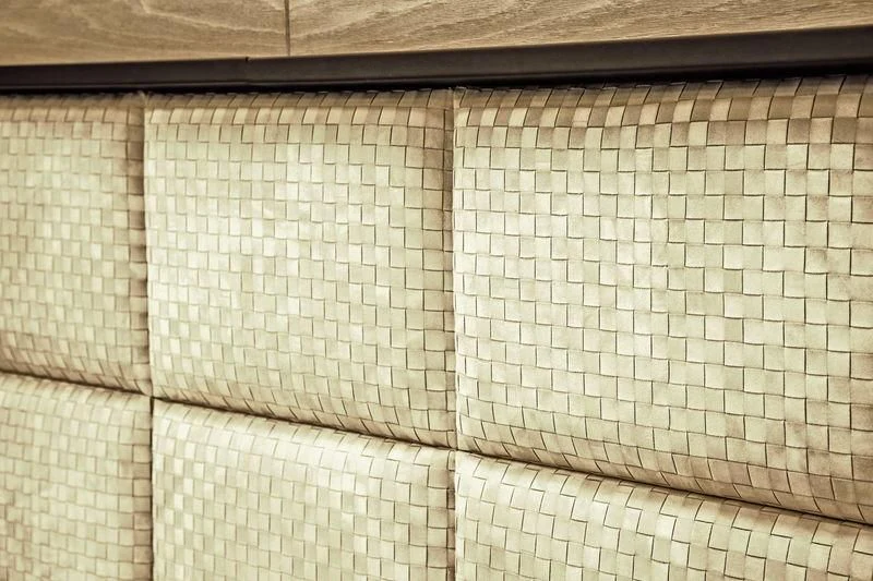 a group of white and brown tiles aboard ICE 68 Yacht for Sale