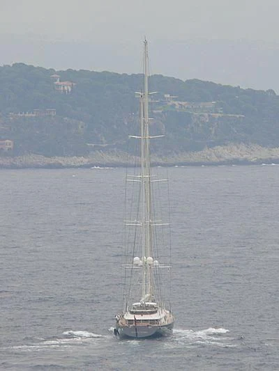 a sailboat in the water aboard ZENJI Yacht for Sale