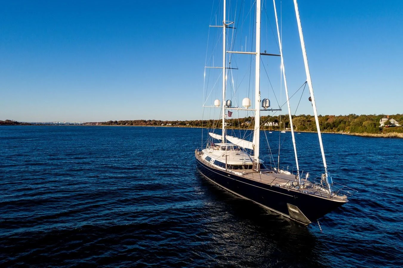 a boat on the water aboard ZENJI Yacht for Sale