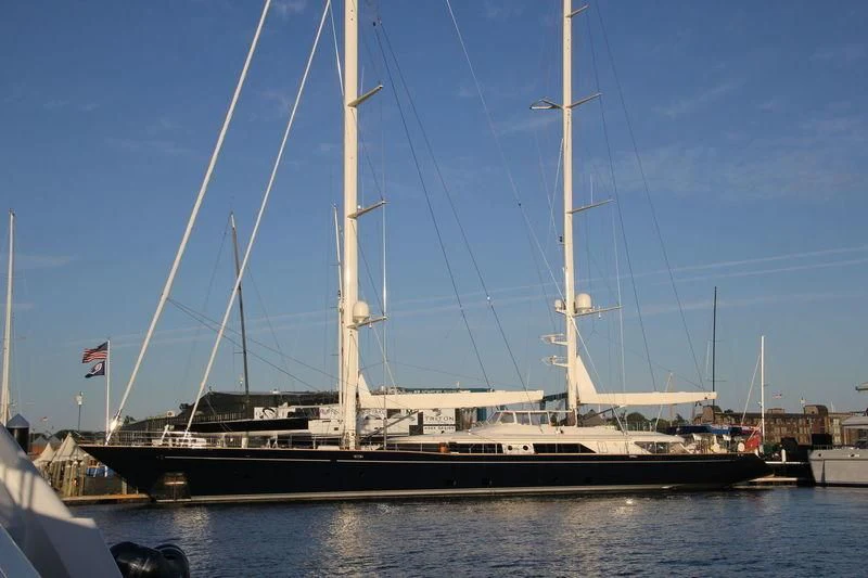 a boat in the water aboard ZENJI Yacht for Sale