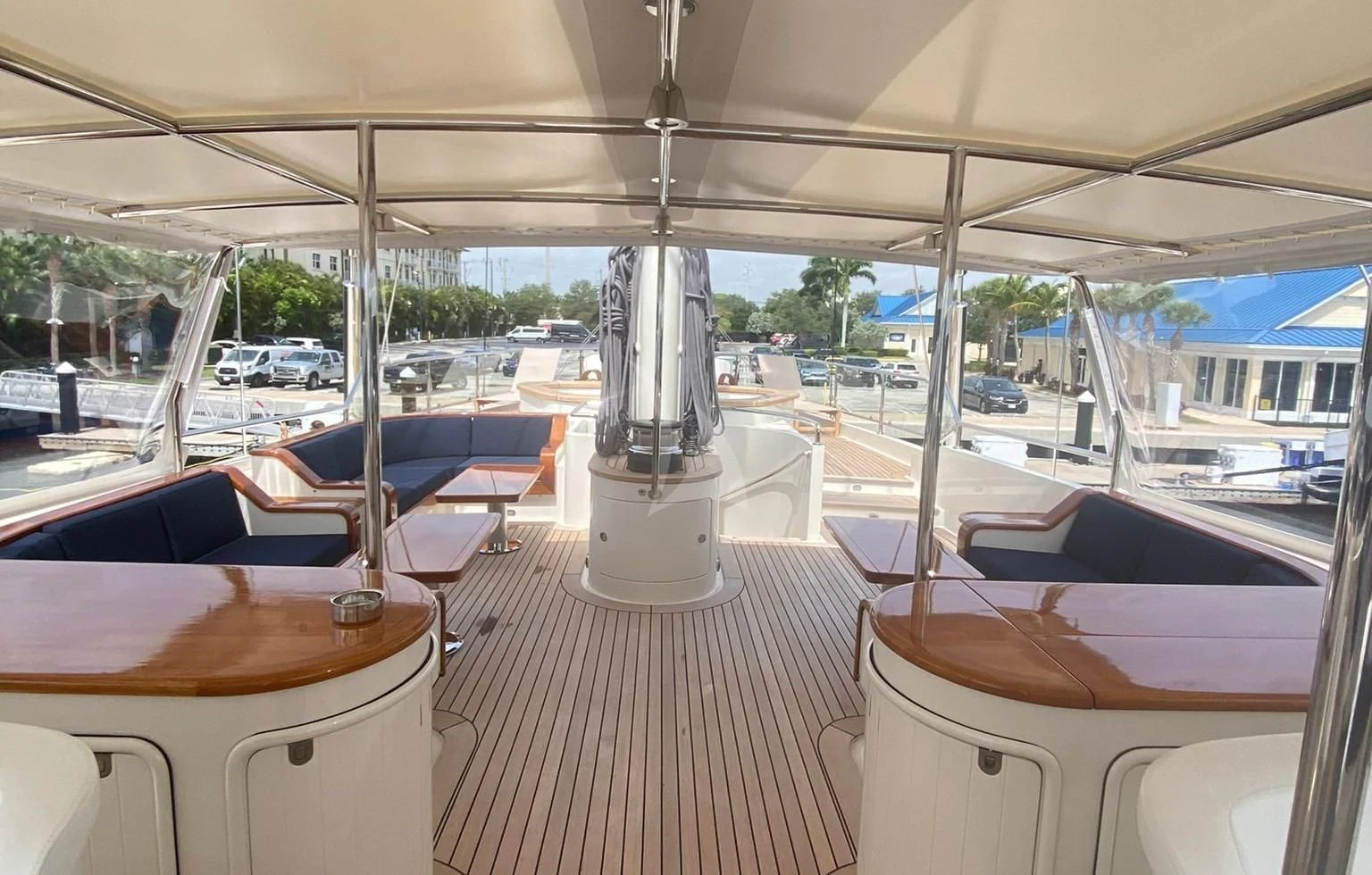 a boat on the water aboard ZENJI Yacht for Sale