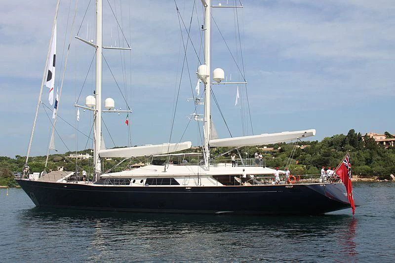 a boat on the water aboard ZENJI Yacht for Sale