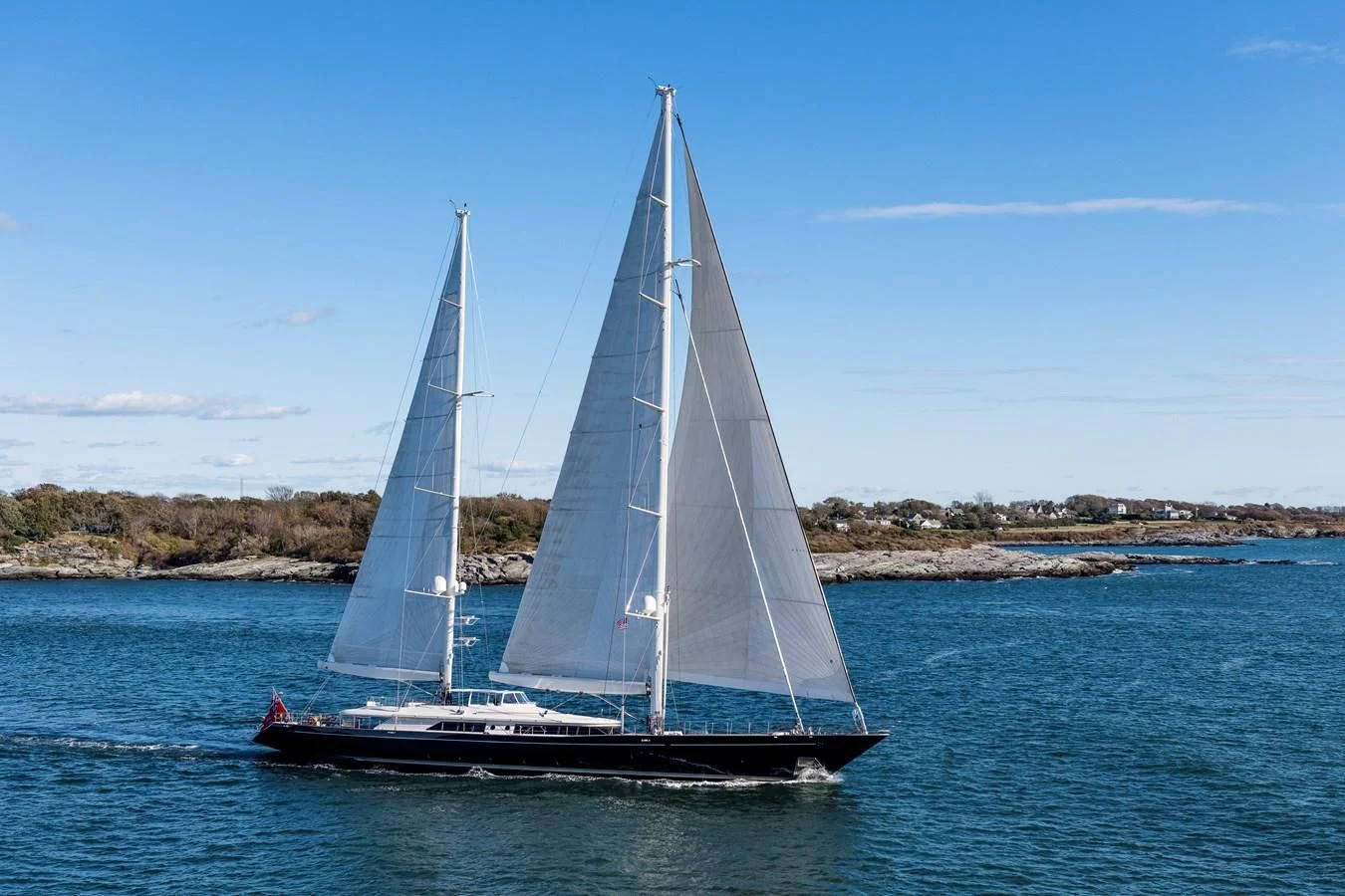 a sailboat on the water aboard ZENJI Yacht for Sale