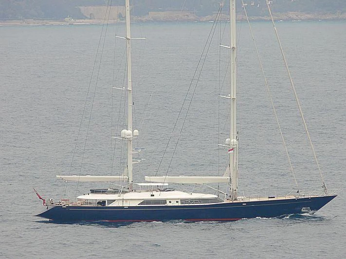 a boat on the water aboard ZENJI Yacht for Sale