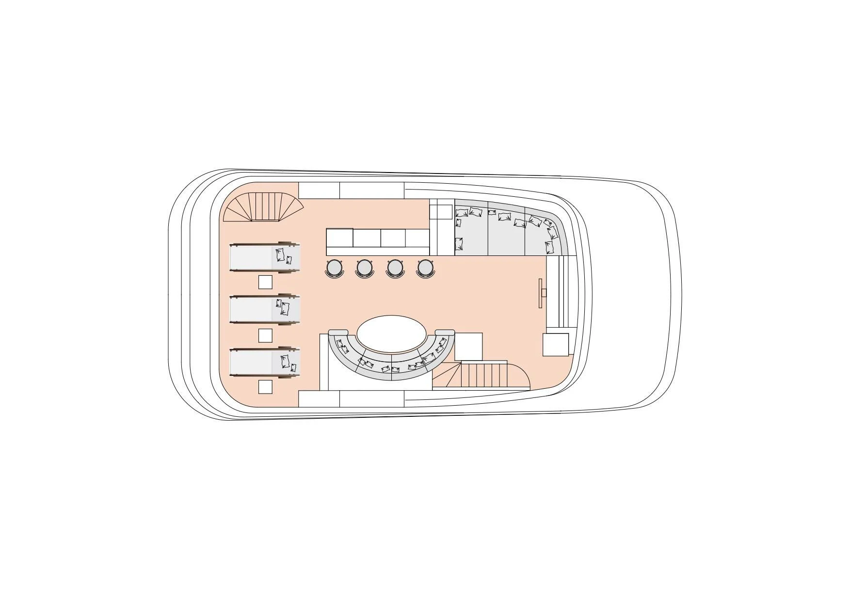 diagram aboard BALTIC SEA Yacht for Sale