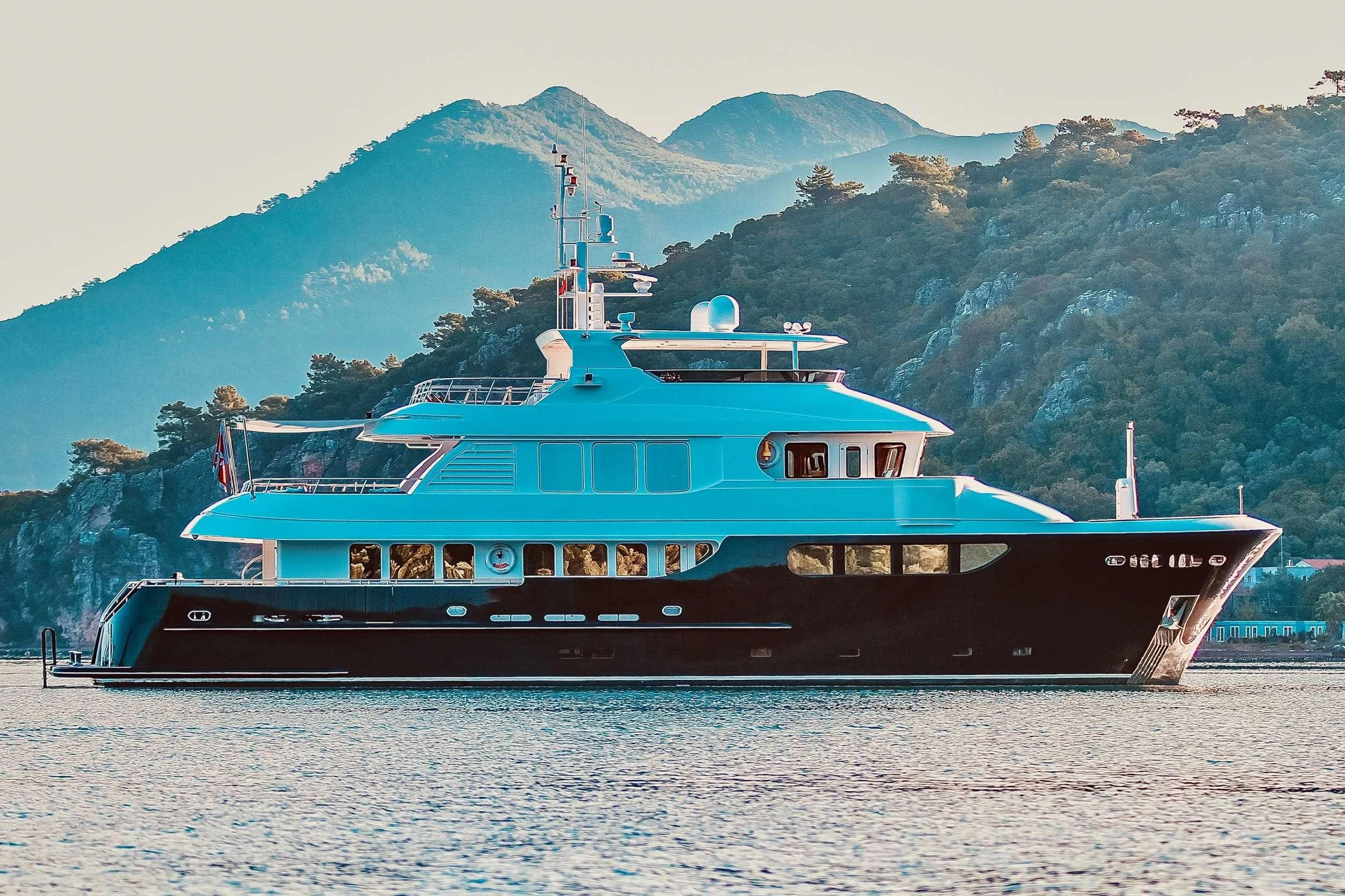 a boat on the water aboard BALTIC SEA Yacht for Sale