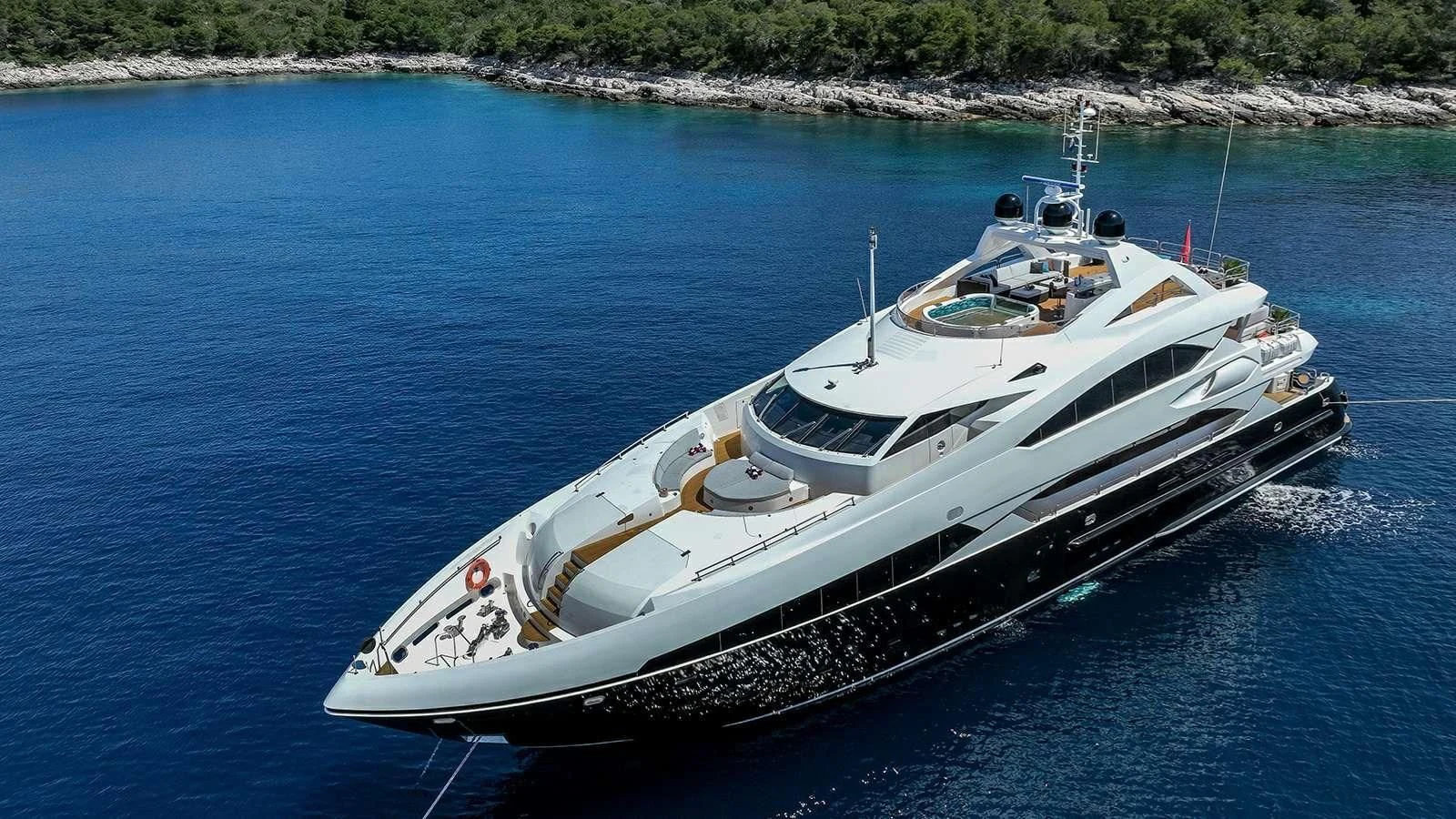 a boat on the water aboard KATARIINA I Yacht for Sale