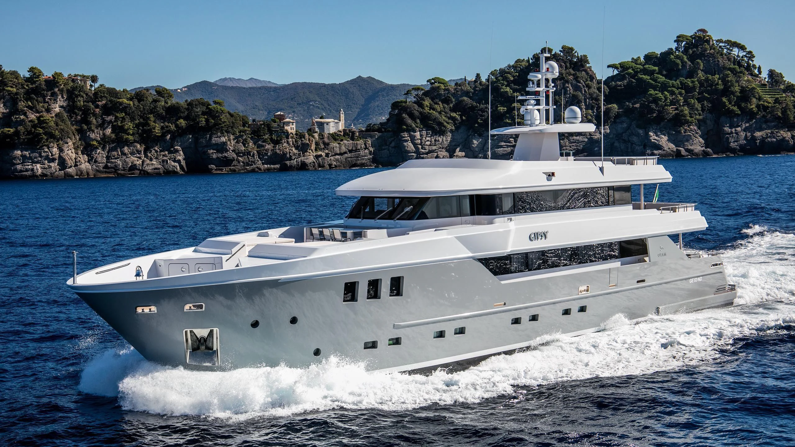 a boat on the water aboard ALALYA Yacht for Sale