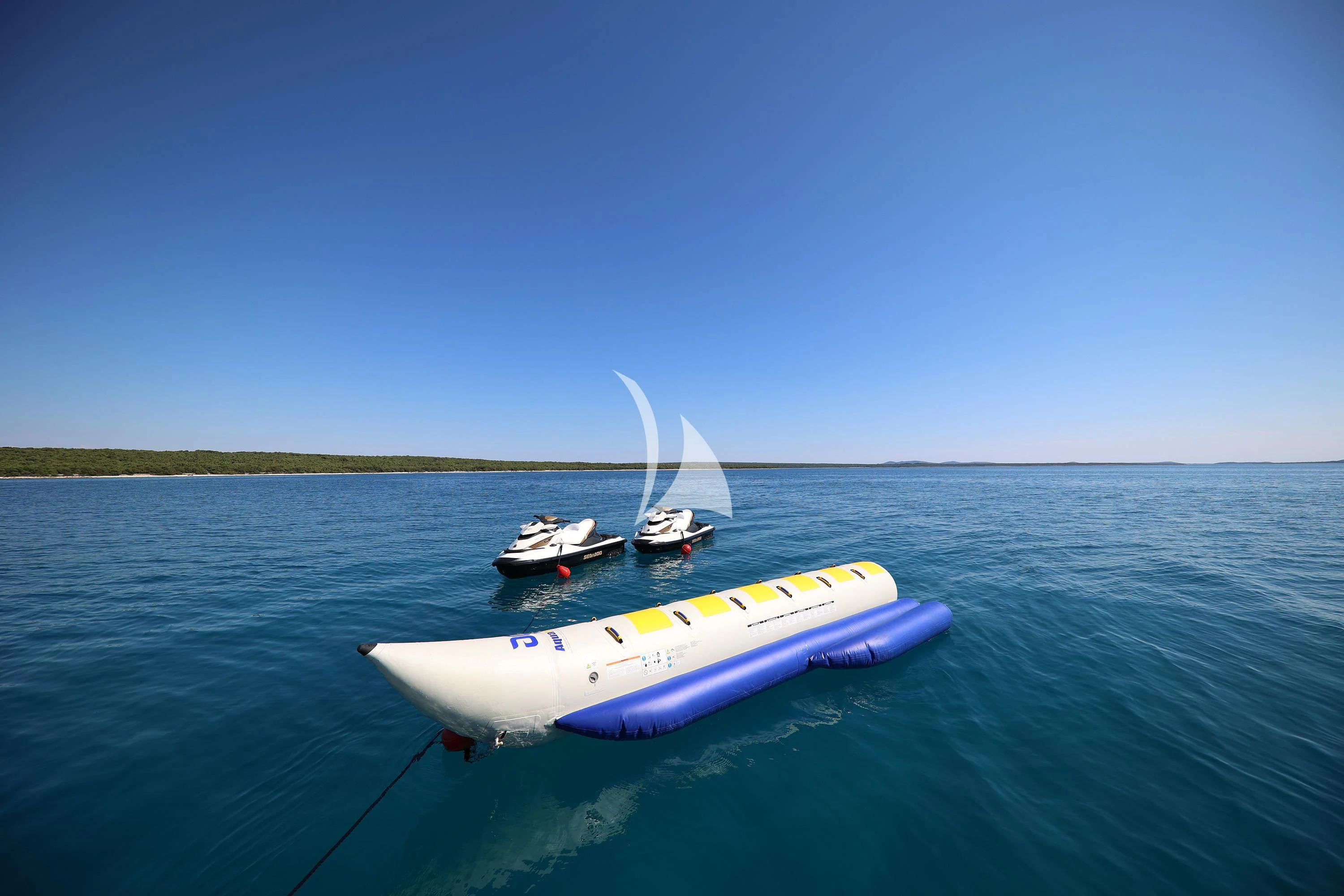 a boat on the water aboard ALALYA Yacht for Sale
