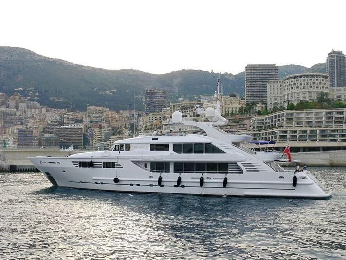 a boat on the water aboard ALALYA Yacht for Sale