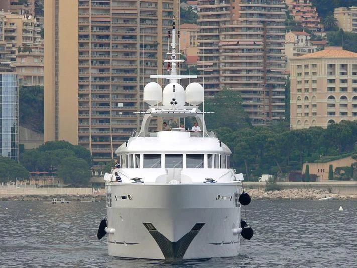a boat sailing on water aboard ALALYA Yacht for Sale