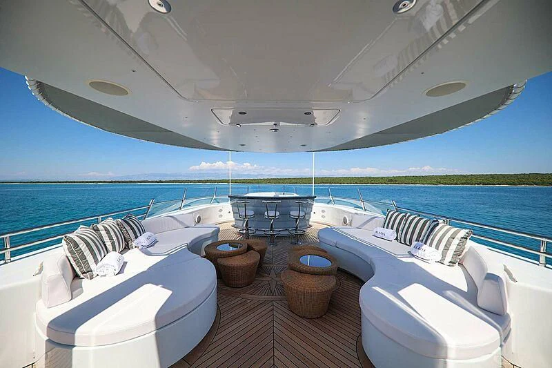 a boat on the water aboard ALALYA Yacht for Sale