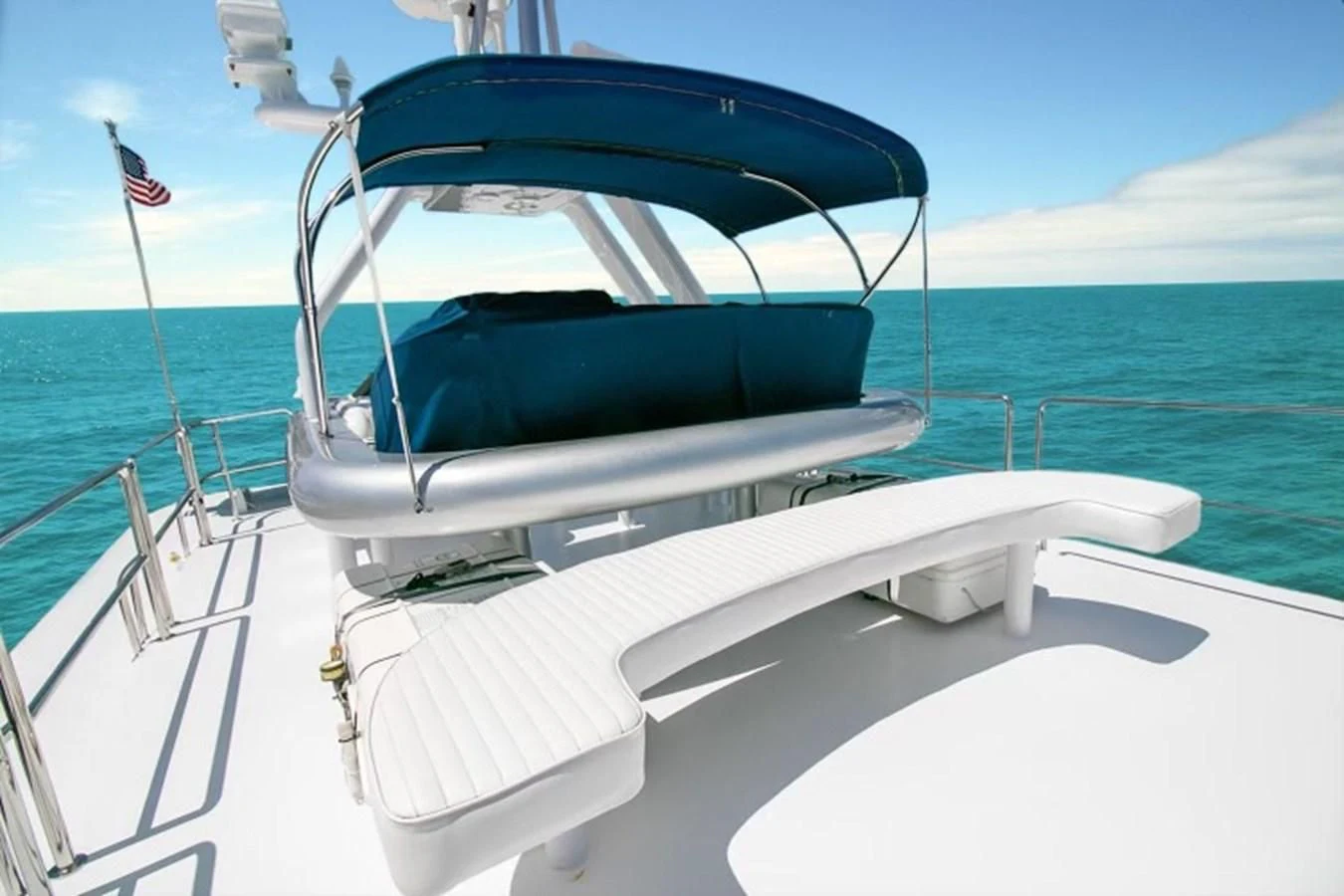 a boat on the water aboard SHALIMAR Yacht for Sale