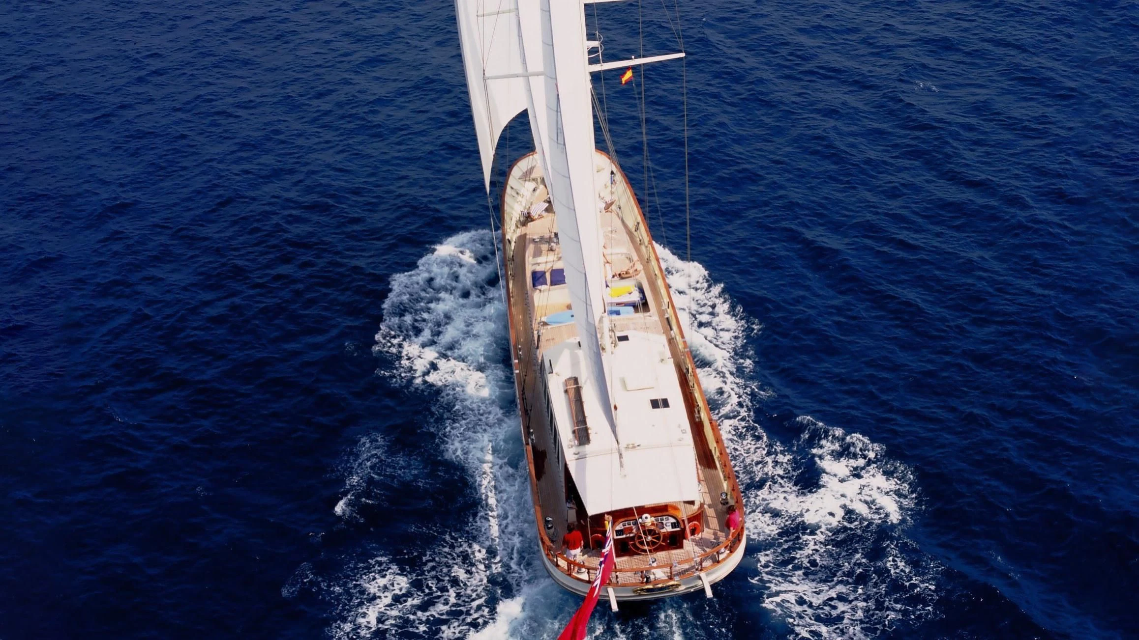 a boat on the water aboard TIGERLILY OF CORNWALL Yacht for Sale
