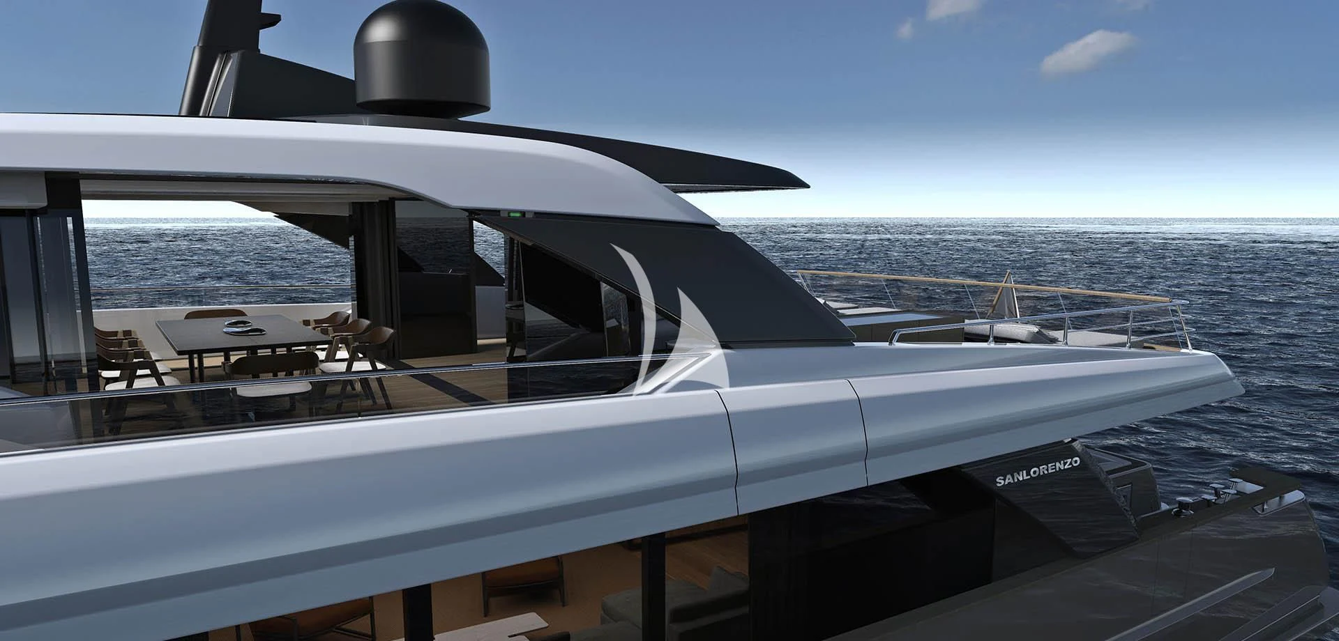 a boat on the water aboard MALKIA Yacht for Sale