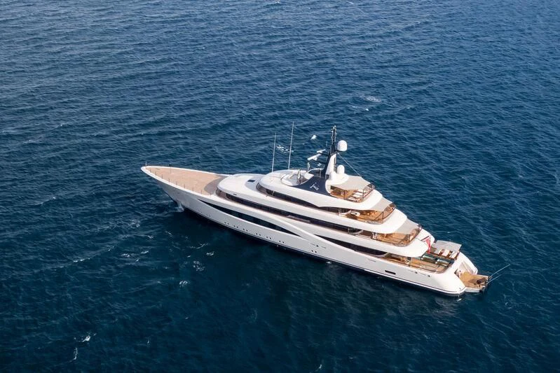 a boat in the water aboard JUICE Yacht for Sale