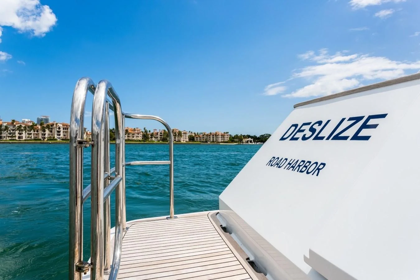 a boat on the water aboard DESLIZE Yacht for Sale
