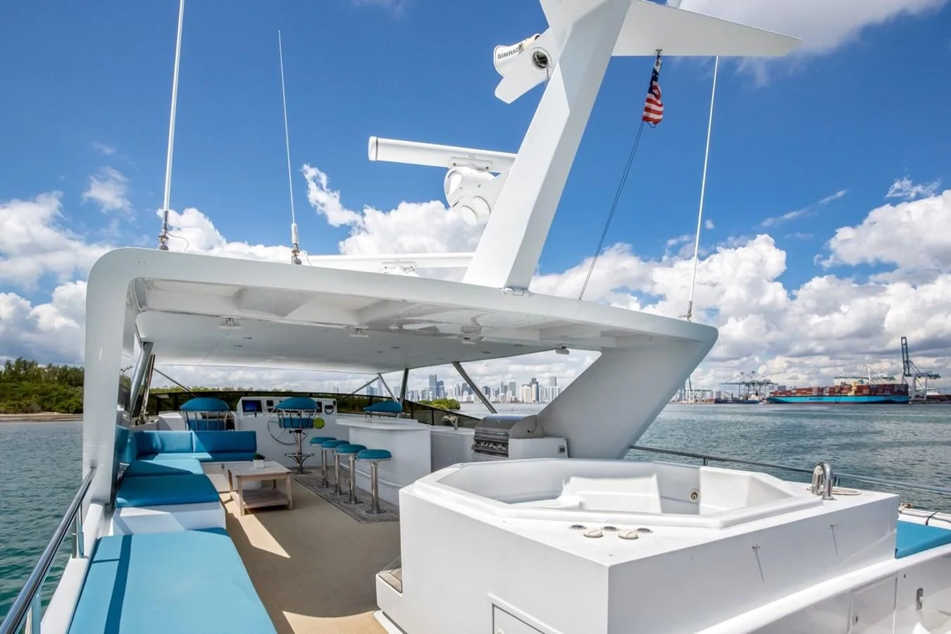 a boat on the water aboard DESLIZE Yacht for Sale