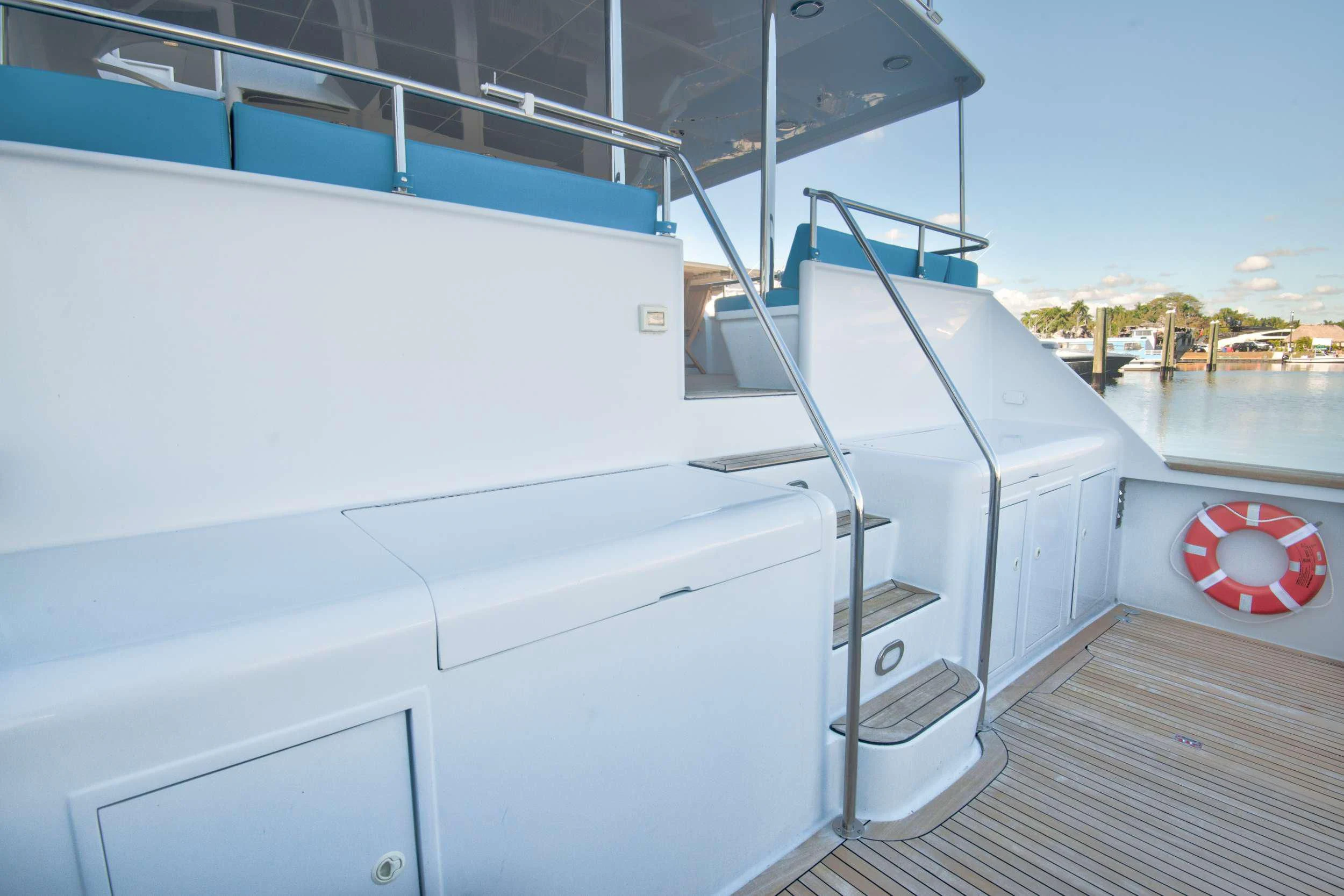 a boat on the water aboard DESLIZE Yacht for Sale