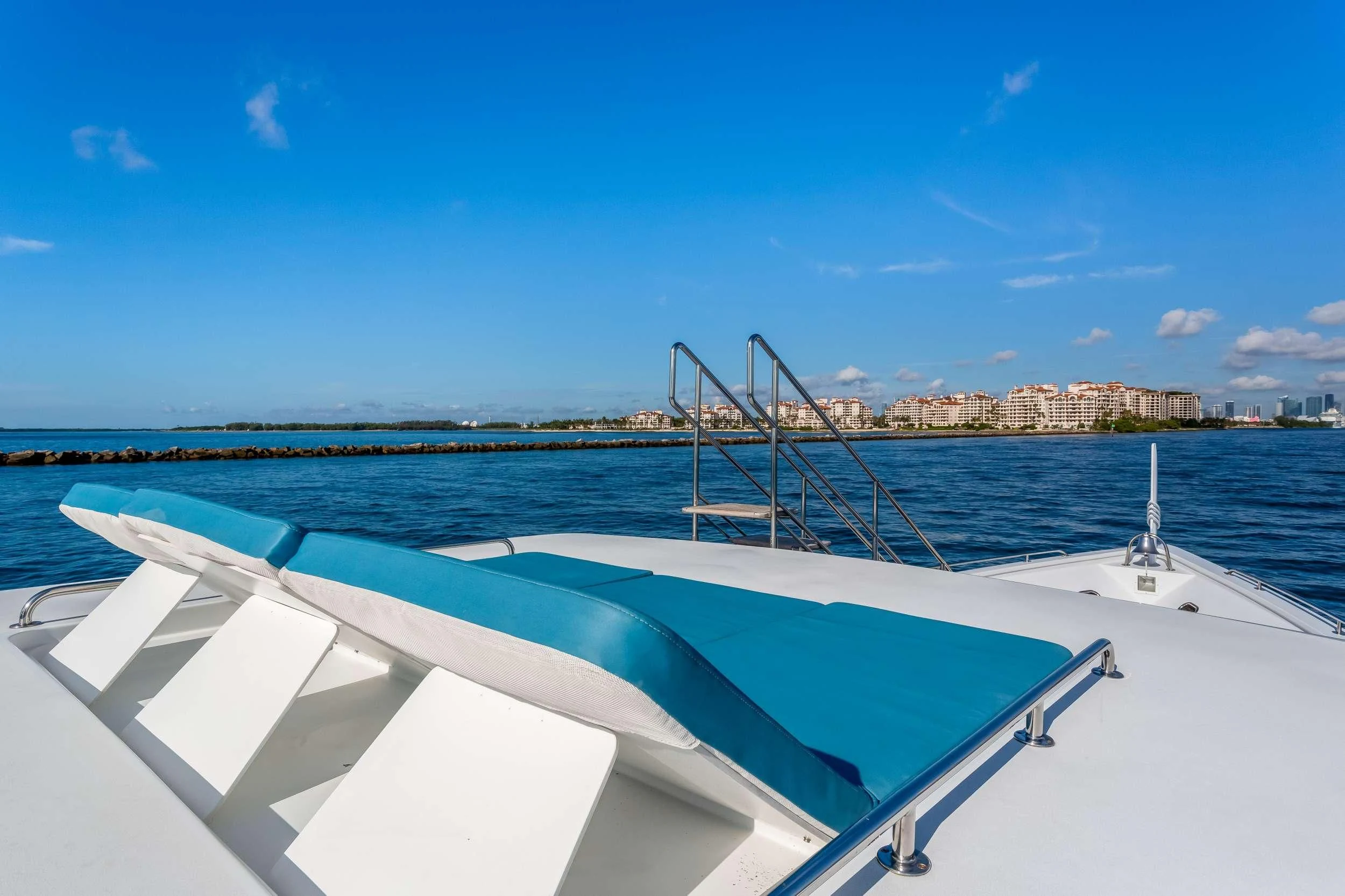 a boat on the water aboard DESLIZE Yacht for Sale