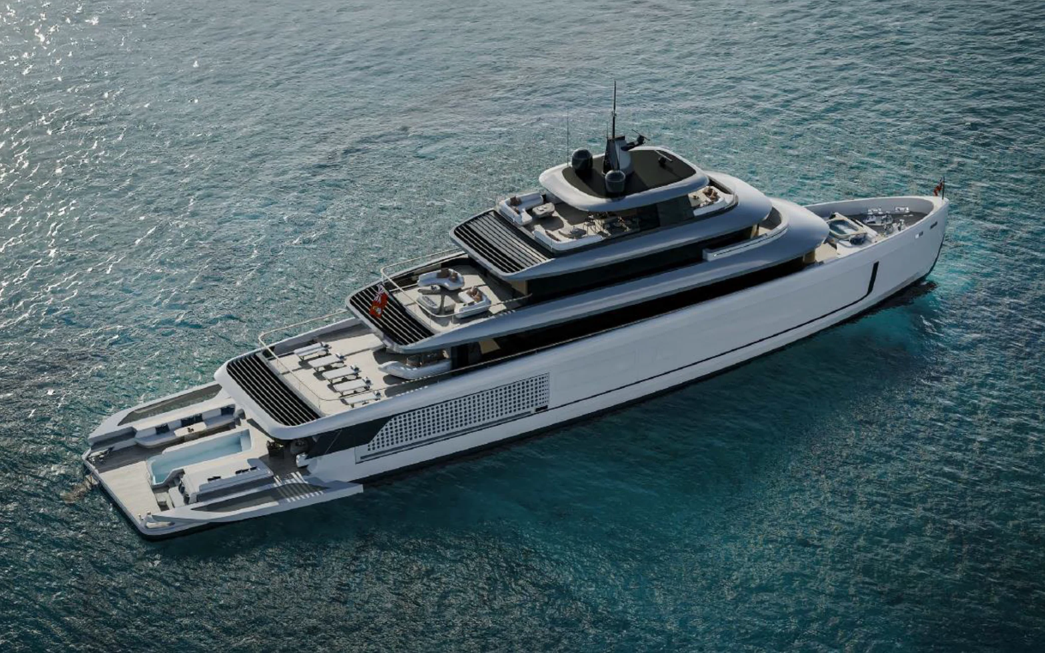 a boat on the water aboard BENETTI B.YOND 57M BX502 Yacht for Sale