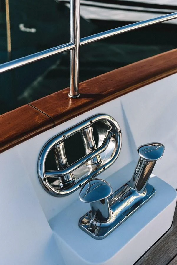 a pair of scissors and comb on a table aboard BENETTI TRADITION 100 Yacht for Sale