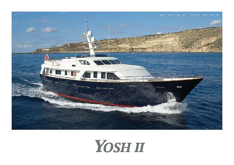 a boat on the water aboard POKROV Yacht for Sale