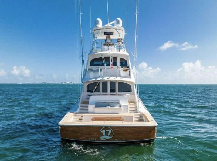 a boat in the water aboard 17 Yacht for Sale