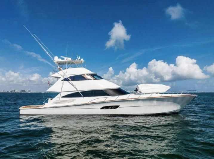 a white boat in the water aboard 17 Yacht for Sale