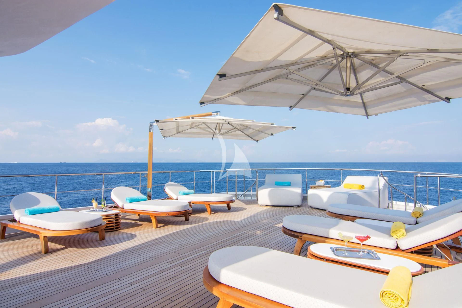 a group of boats on a dock aboard O'NATALINA Yacht for Sale