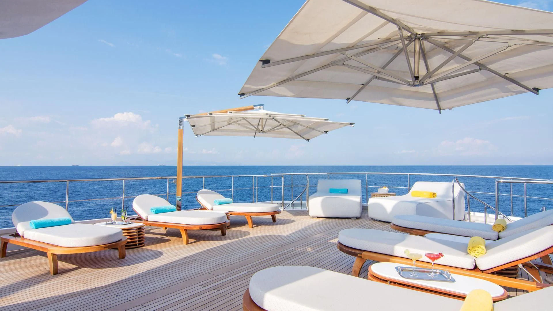 a boat on the water aboard O'NATALINA Yacht for Sale