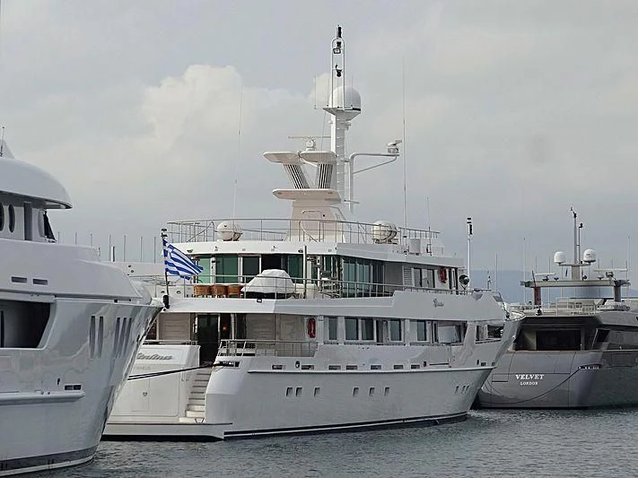 several boats in the water aboard O'NATALINA Yacht for Sale