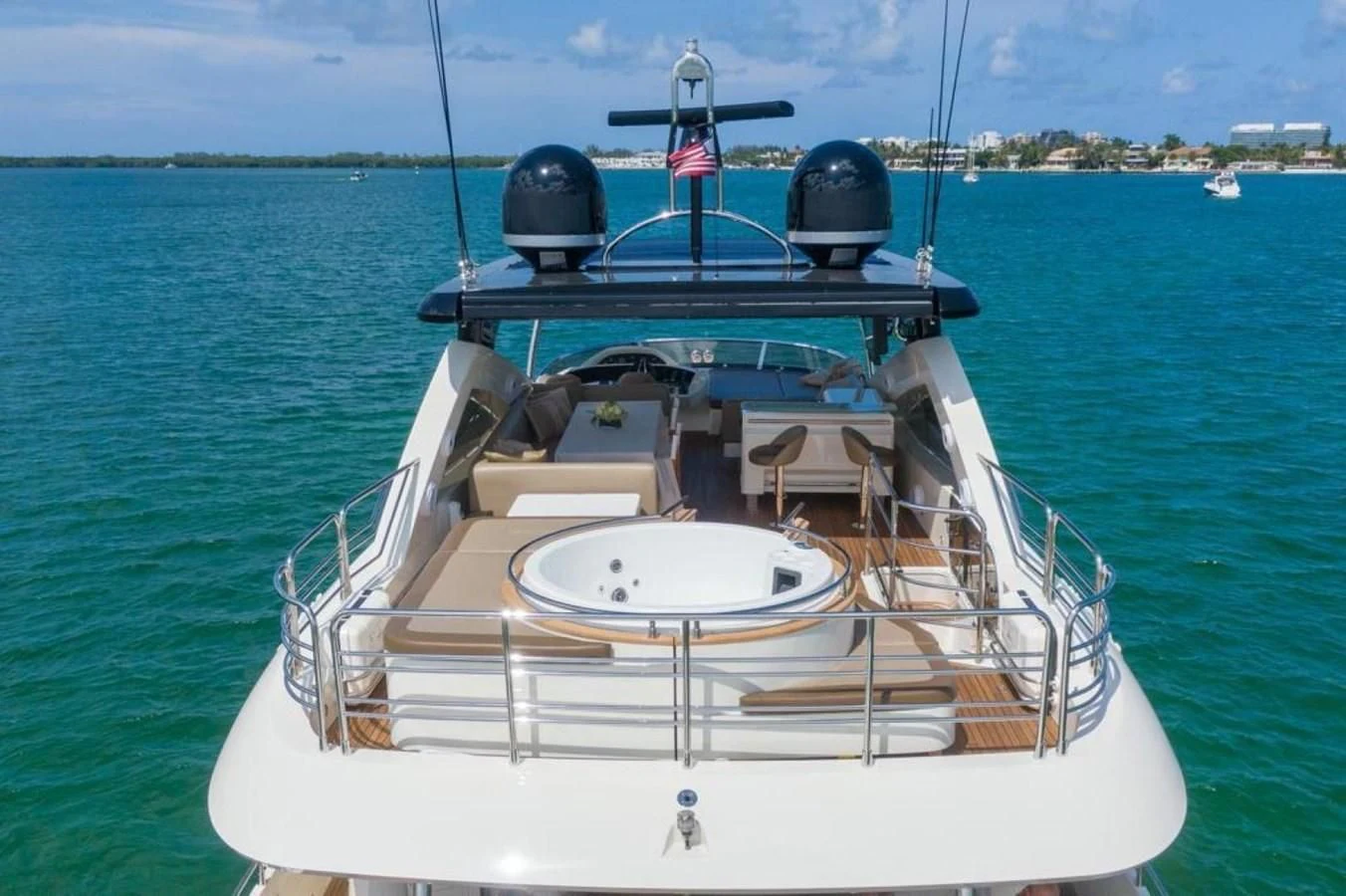 a boat on the water aboard THE KING Yacht for Sale