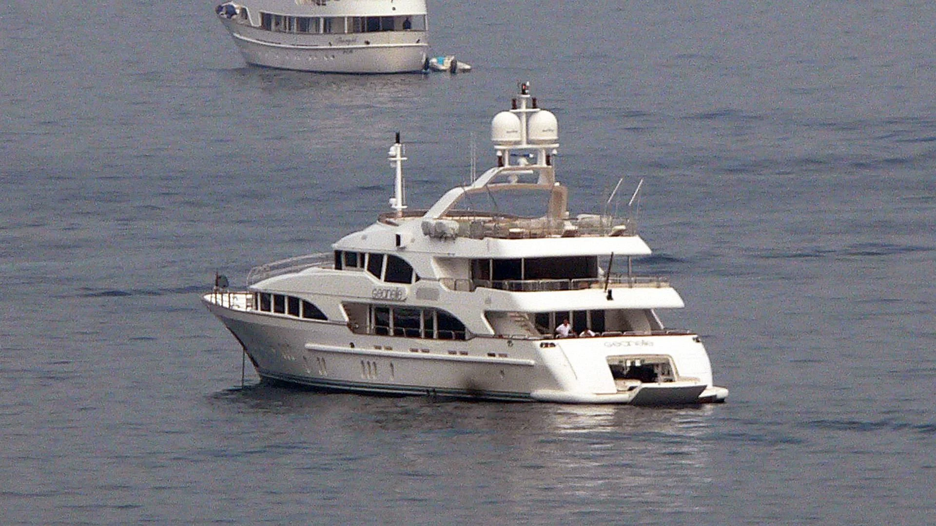 a boat on the water aboard PALAMA Yacht for Sale