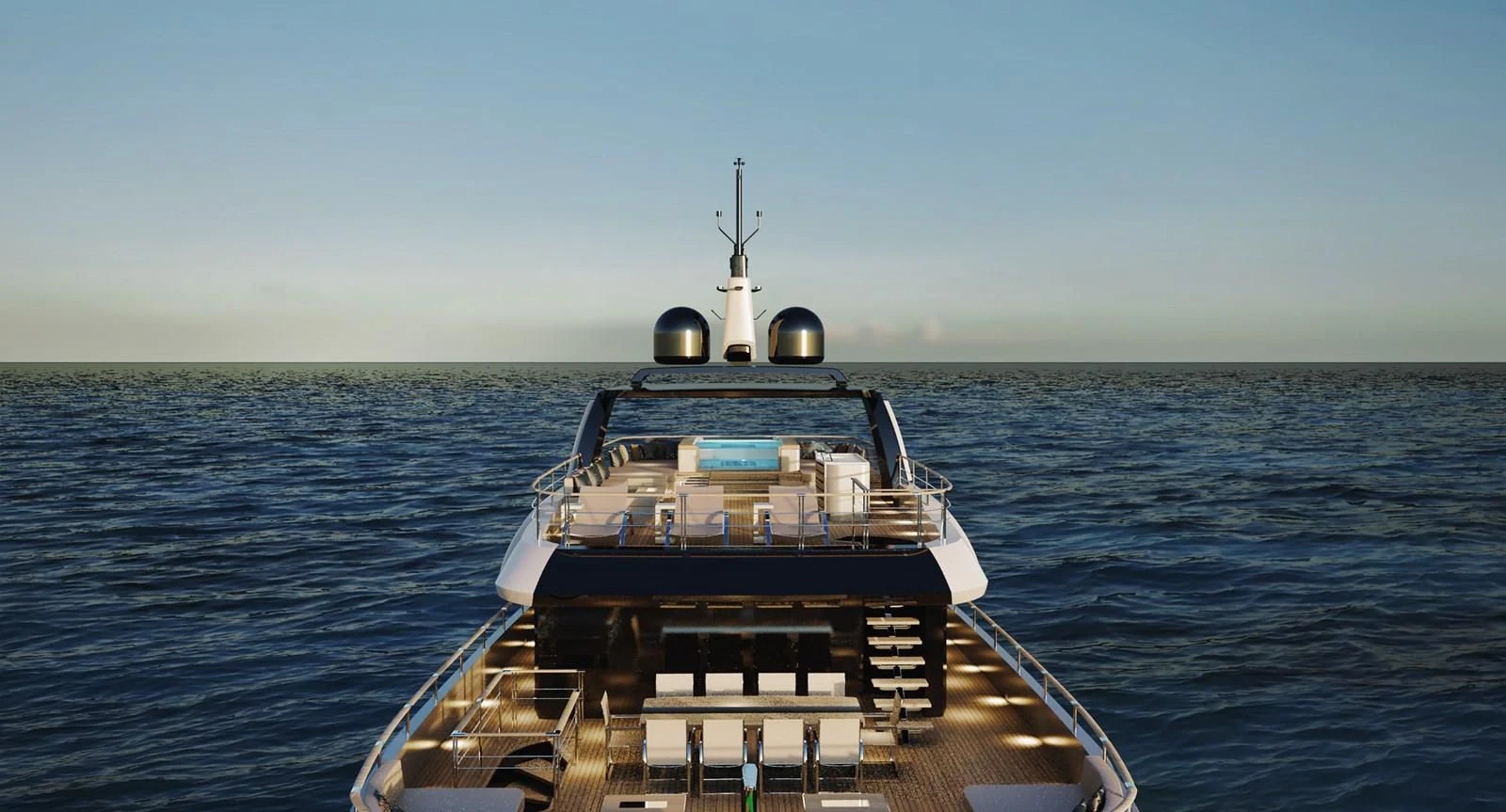 a boat in the water aboard LEVANTE 33 Yacht for Sale