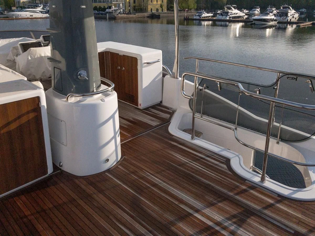a boat on the water aboard MAGELLANO 66 Yacht for Sale