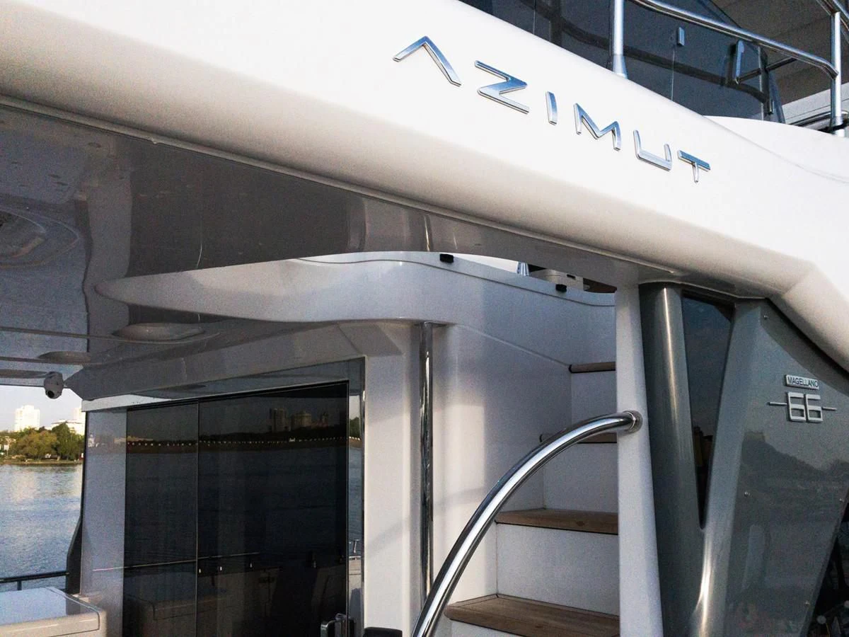 the outside of a building aboard MAGELLANO 66 Yacht for Sale