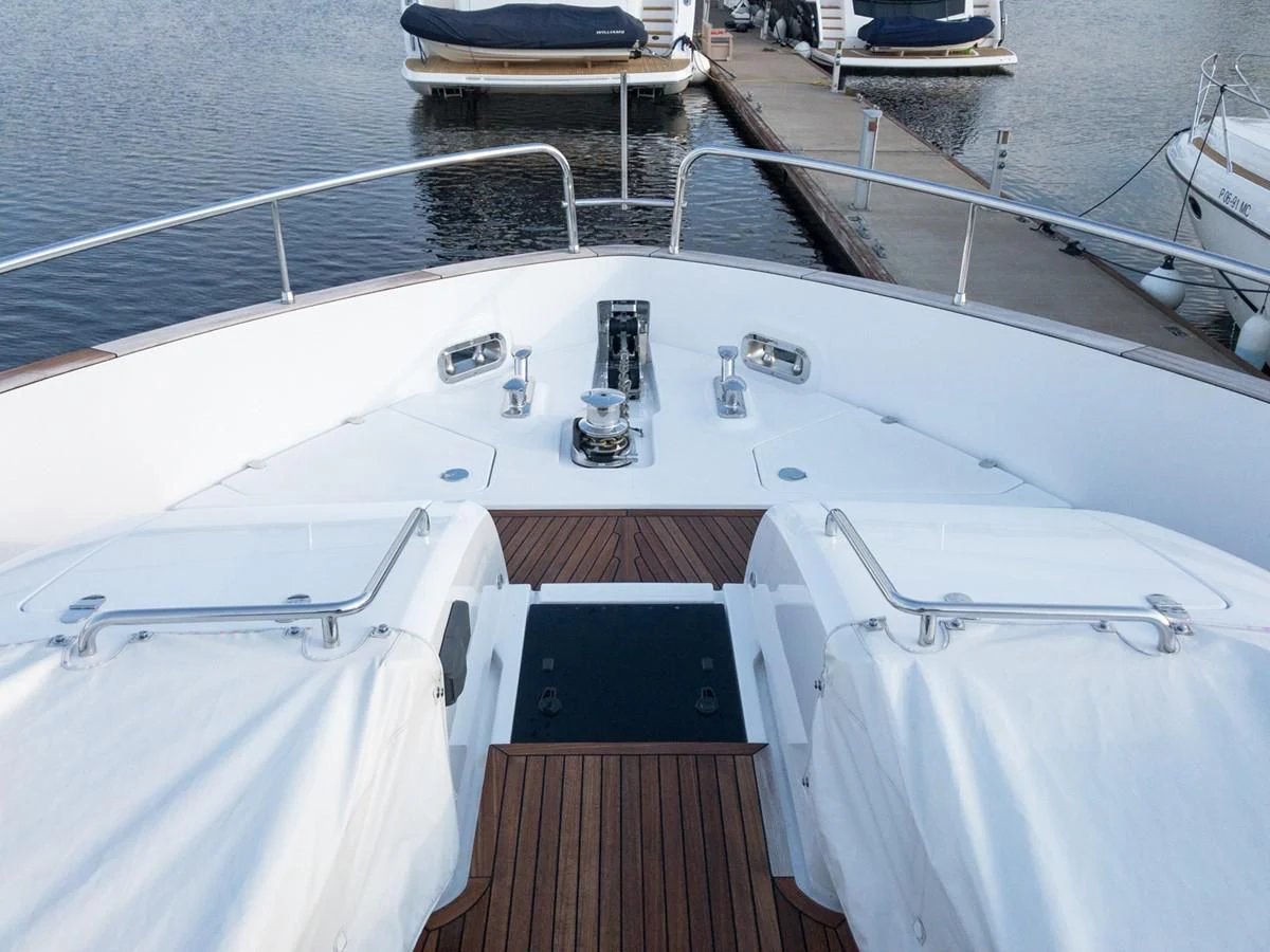 a boat on the water aboard MAGELLANO 66 Yacht for Sale