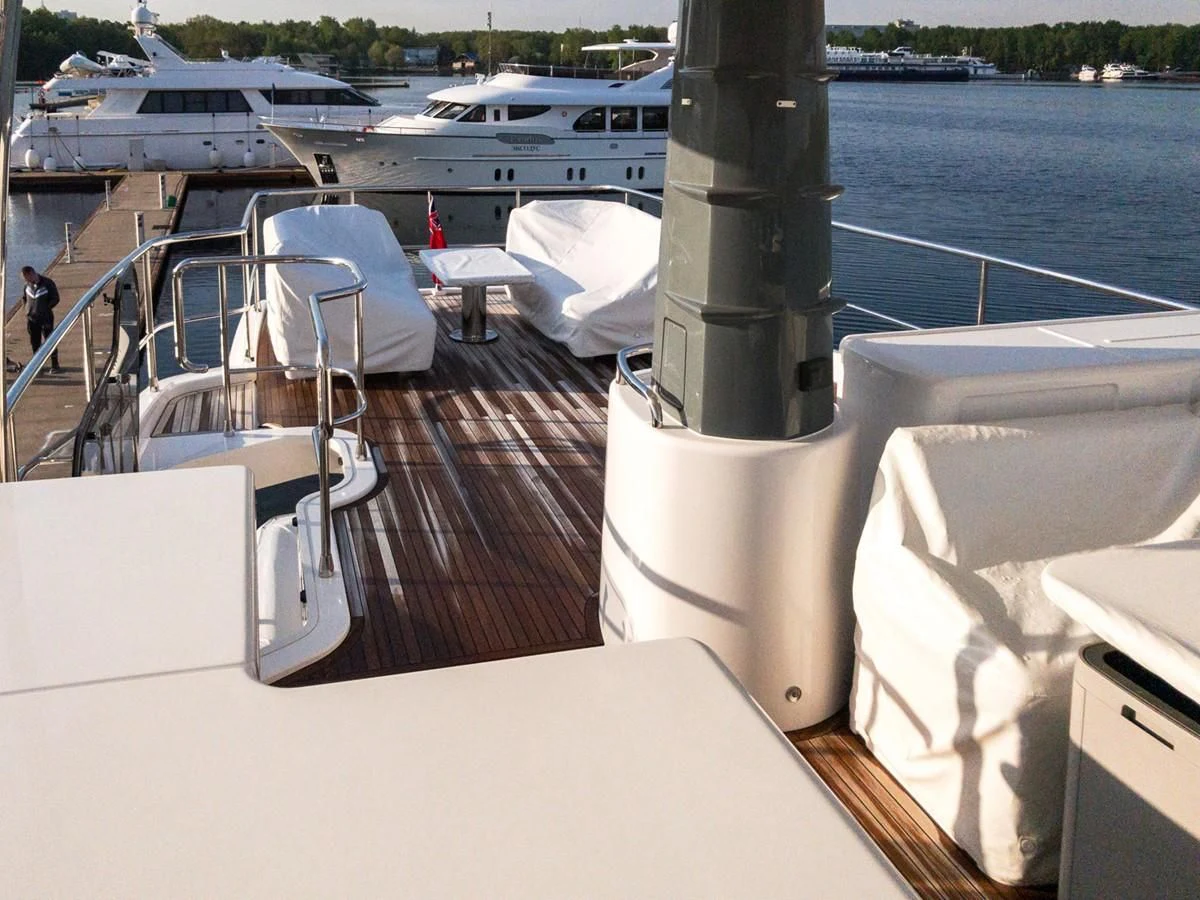a boat on the water aboard MAGELLANO 66 Yacht for Sale