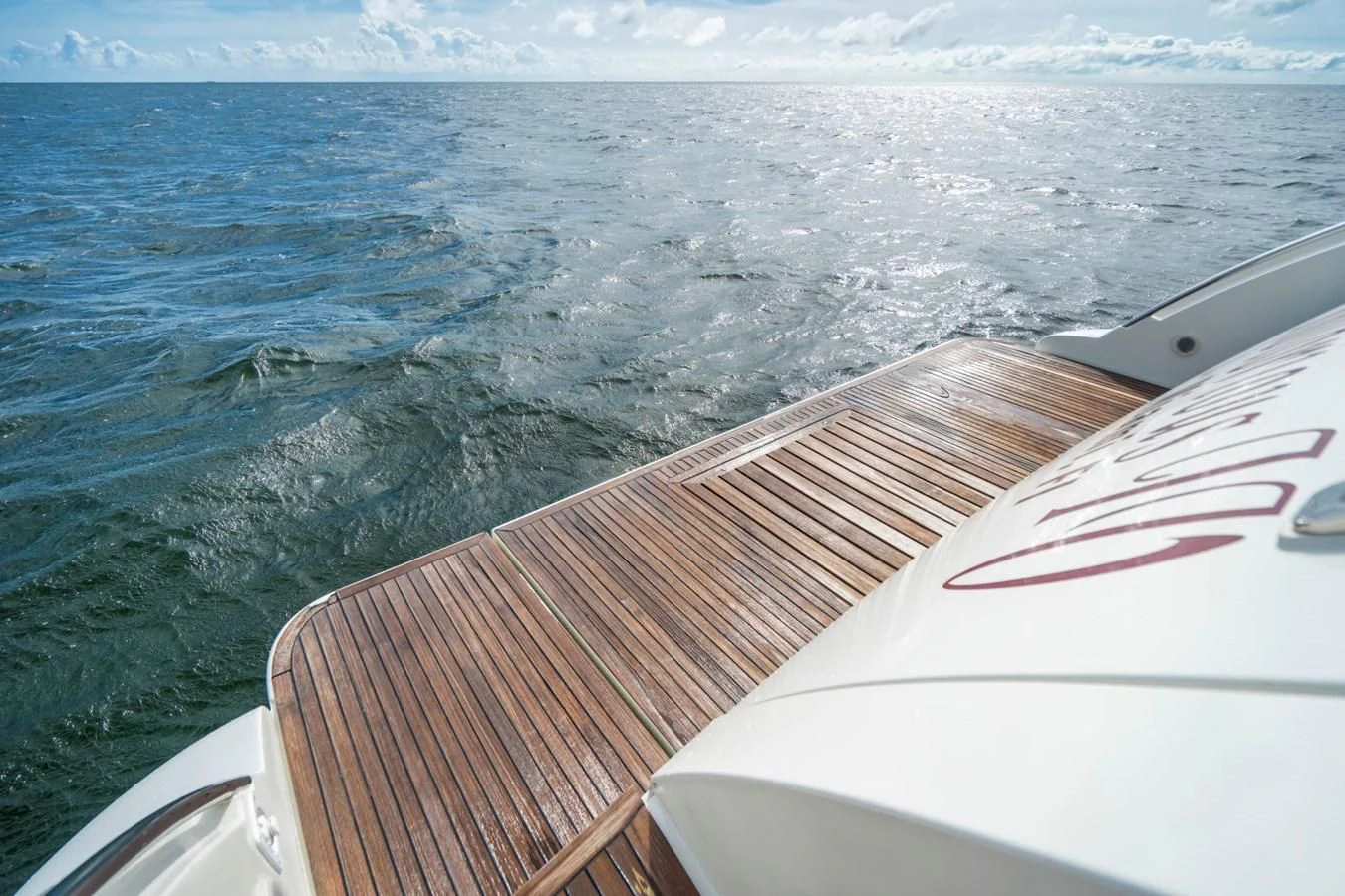 a boat on the water aboard KNOTORIOUS IV Yacht for Sale