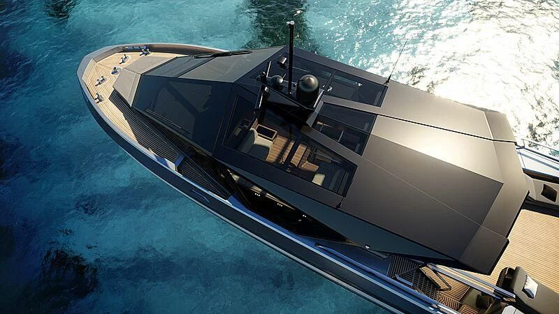 a boat on the water aboard TELL ME WHY Yacht for Sale