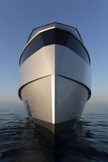 a large white and black spherical object aboard TELL ME WHY Yacht for Sale