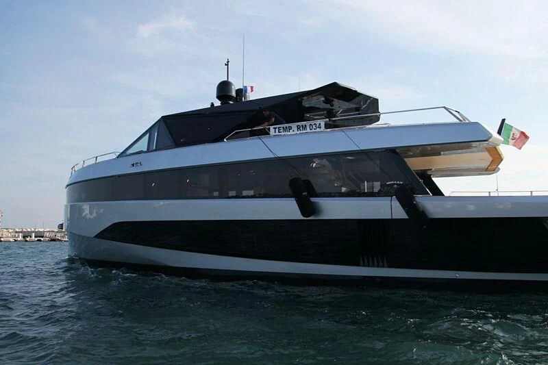 a boat on the water aboard TELL ME WHY Yacht for Sale