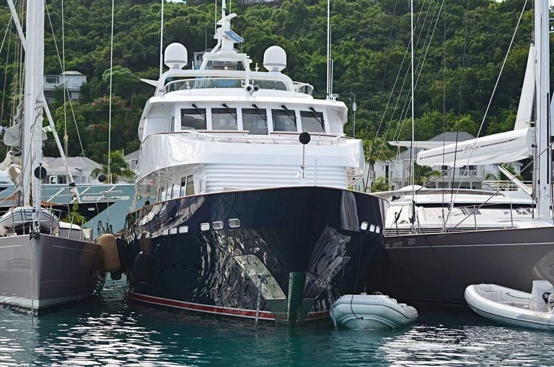 boats in the water aboard BIG CHANGE II Yacht for Sale