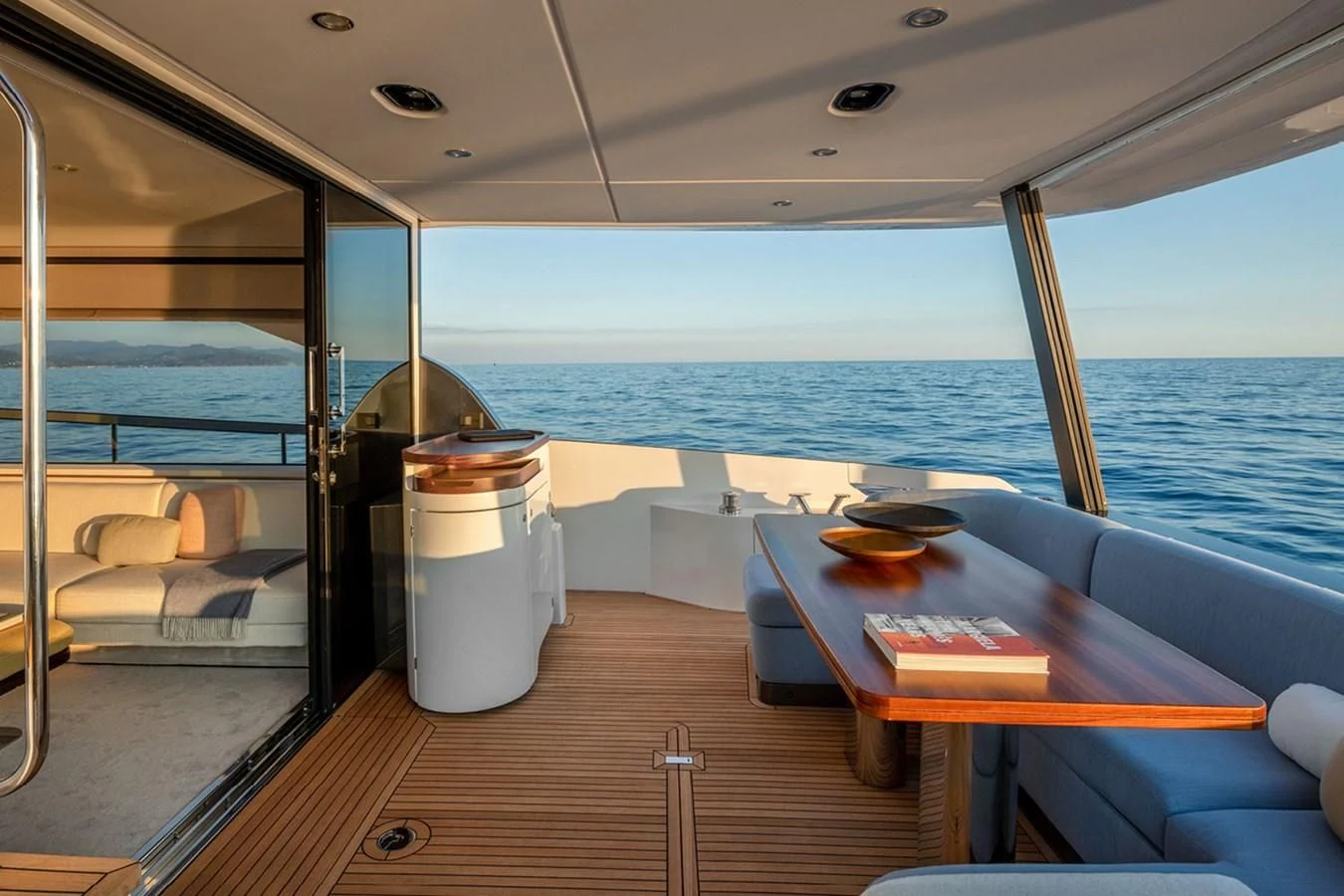 a boat on the water aboard SUNSTROKE Yacht for Sale