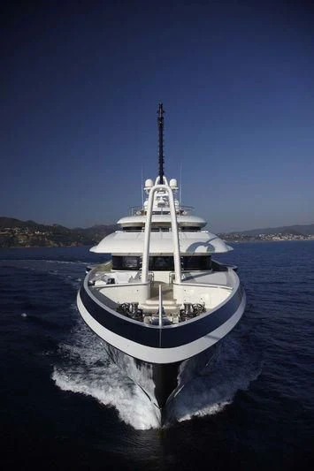 a boat on the water aboard HIGH POWER III Yacht for Sale