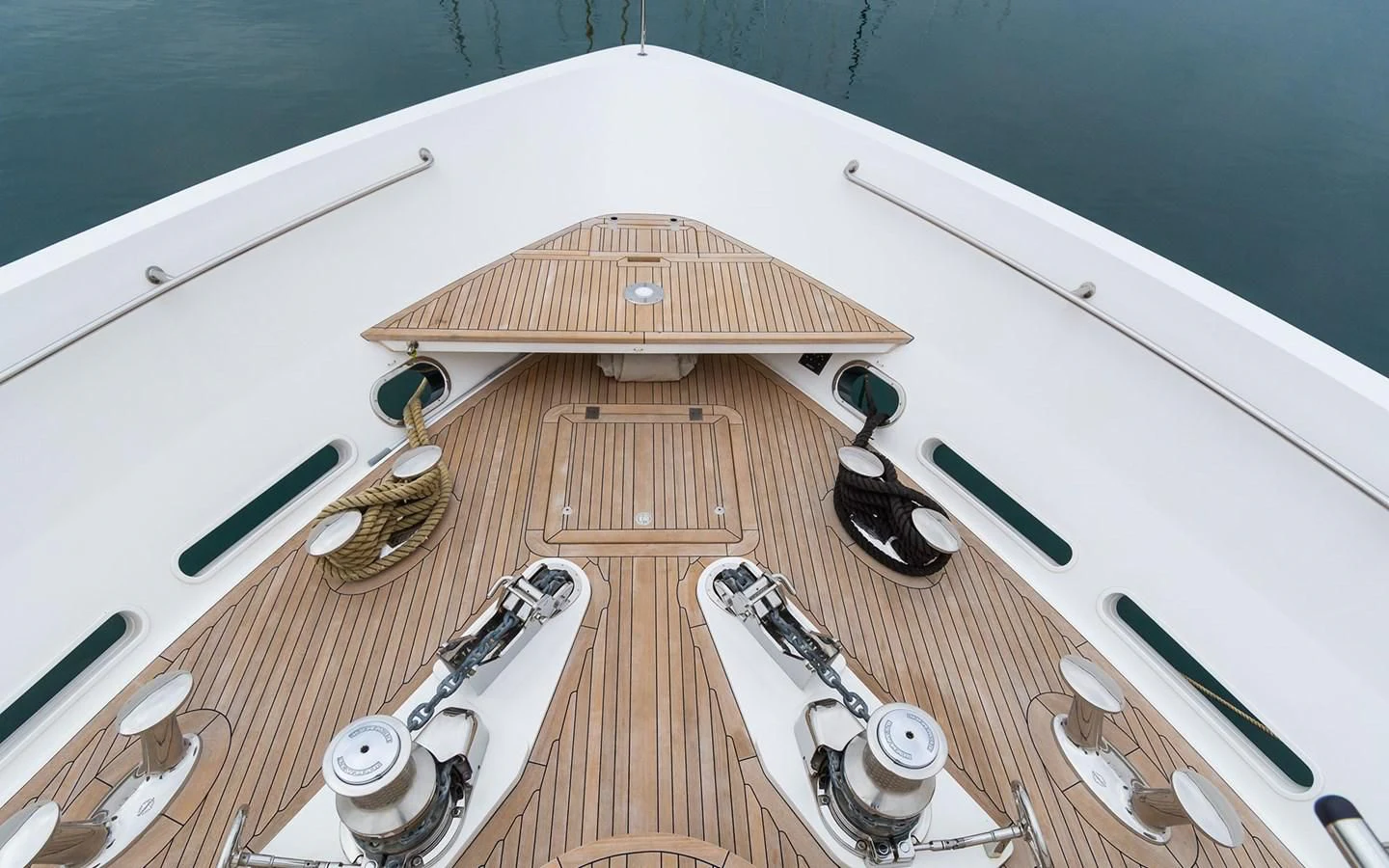 a wooden model of a boat aboard THE BOAT OF FATE 2 Yacht for Sale