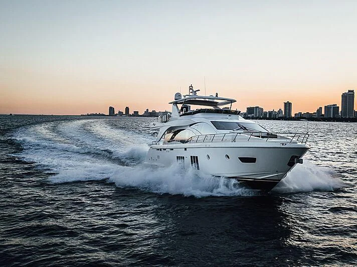 a boat on the water aboard PHOENIX Yacht for Sale