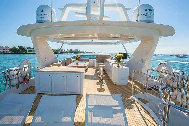a boat on the water aboard PHOENIX Yacht for Sale