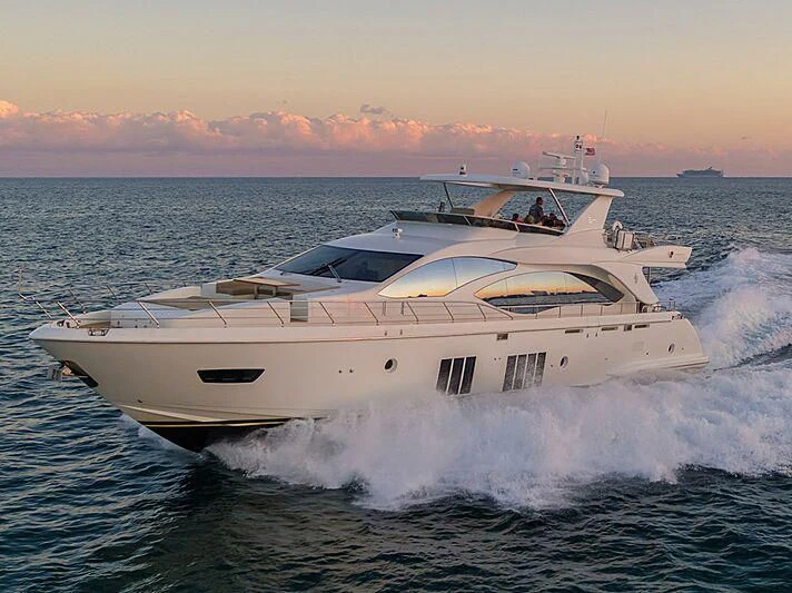 a boat on the water aboard PHOENIX Yacht for Sale